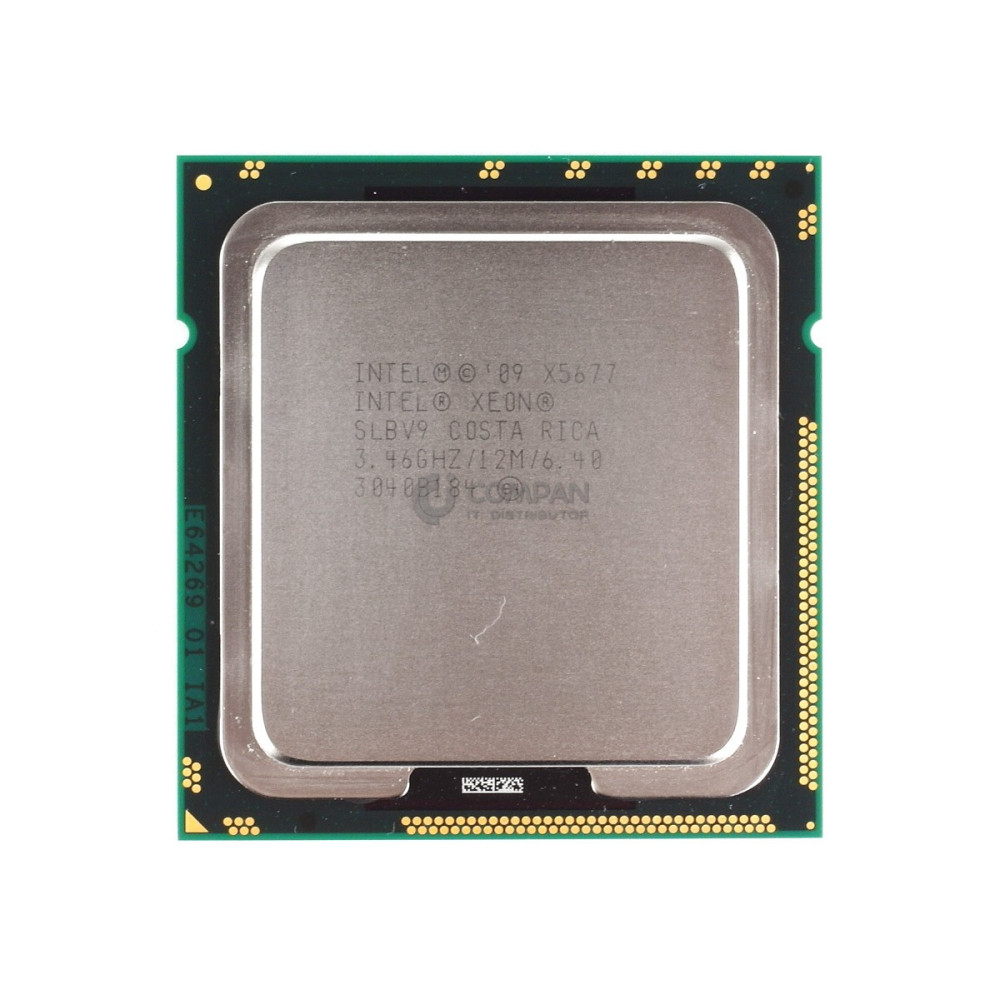 SLBV9 INTEL XEON X5677 3.46GHZ 4 CORE 12MB L3 CACHE 130W LGA1366